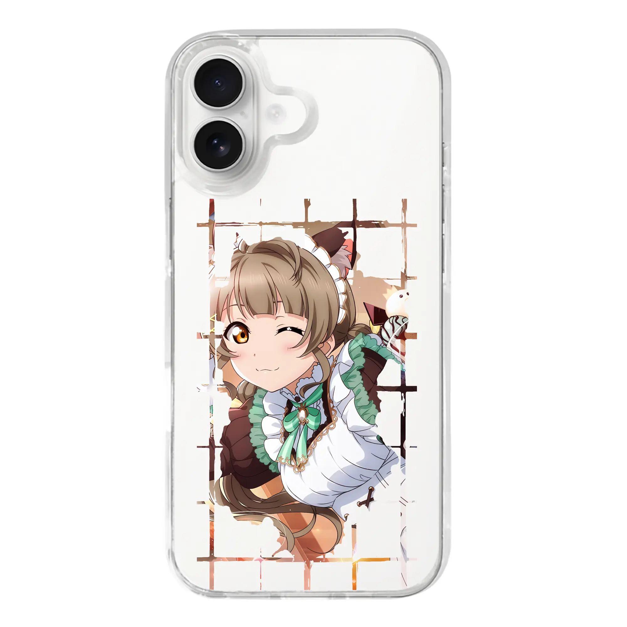 Love Live! グッズ,南ことり - iPhone 17シリーズ 透明スマホケース – 薄型・耐衝撃・精密フィット保護カバー